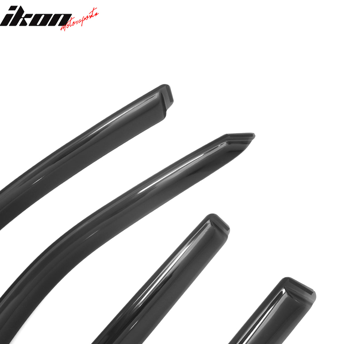 Fits 14-18 BMW F15 X5 F85 X5M In-Channel Window Visor Sun Rain Deflector Acrylic