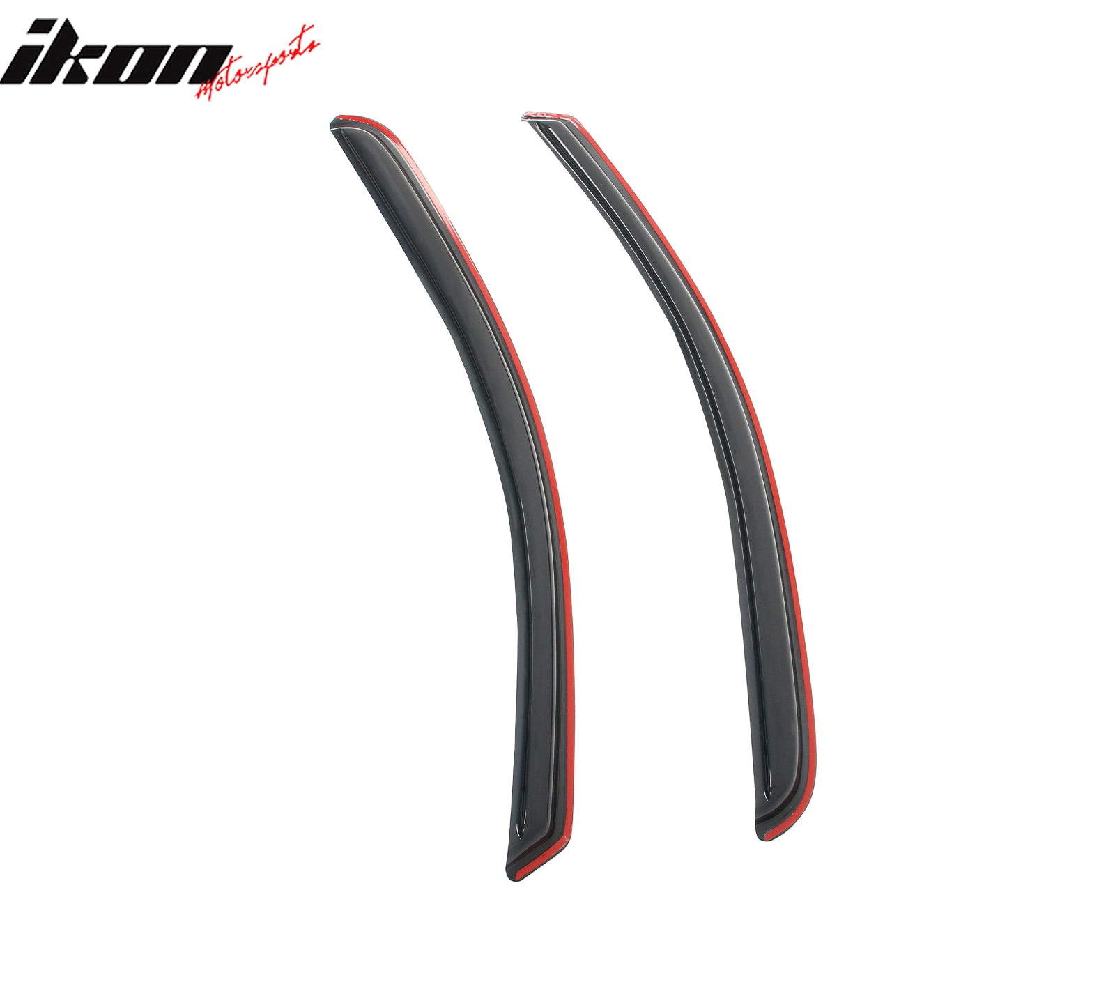 Fits 14-19 Silverado Sierra 1500 2500 HD Standard Cab Window Visors In-Channel