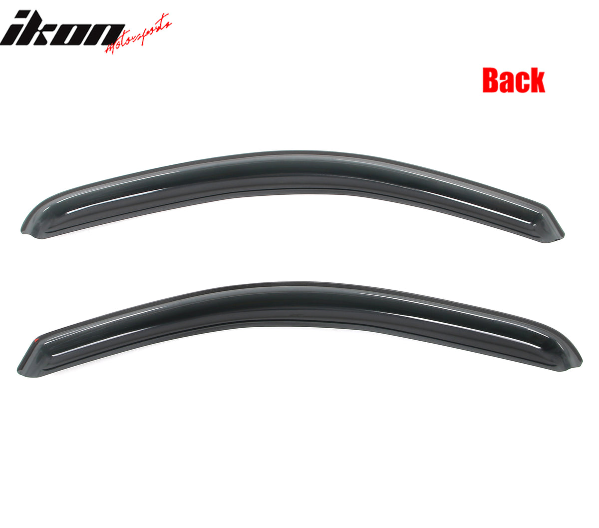 Fits 14-19 Silverado Sierra 1500 2500 HD Standard Cab Window Visors In-Channel