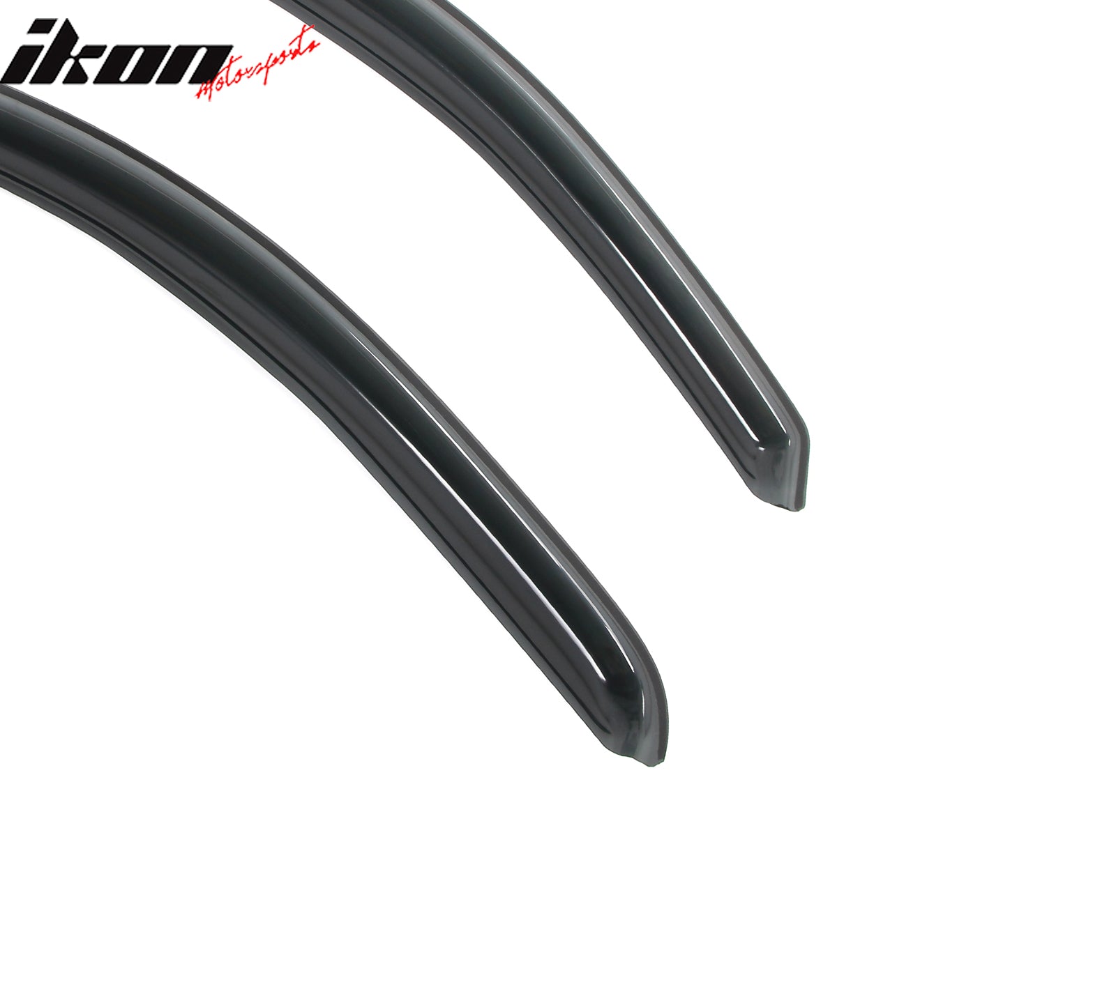 Fits 14-19 Silverado Sierra 1500 2500 HD Standard Cab Window Visors In-Channel