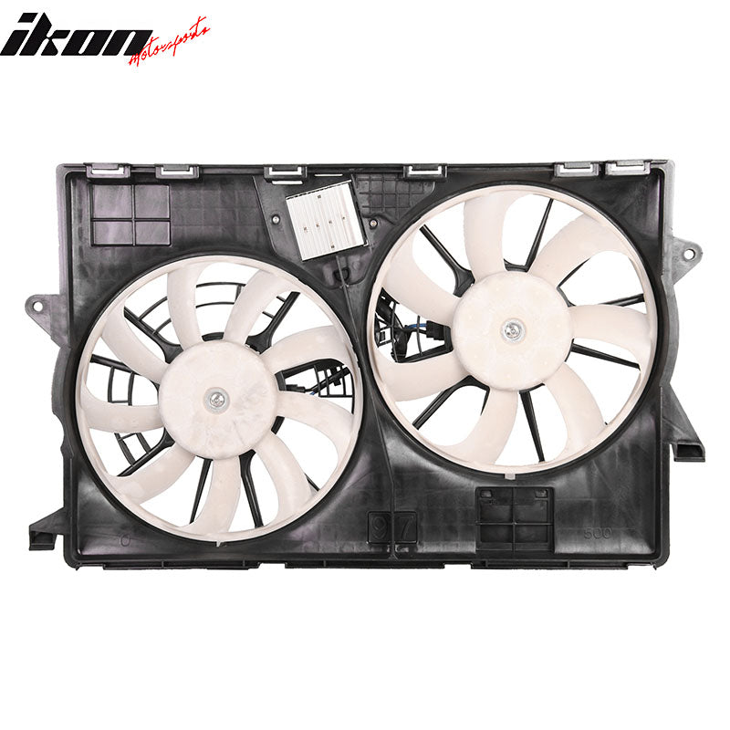 2014-2018 Jeep Cherokee 3.2L Radiator Engine Dual Cooling Fan Assembly