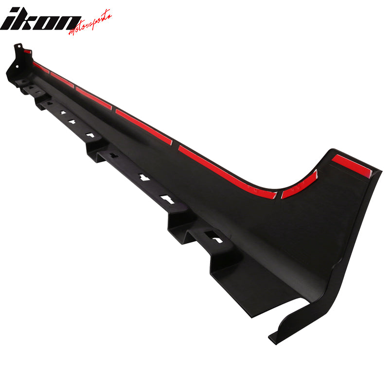 Fits 14-18 Mazda 3 Sedan Hatchback MP Style Side Skirt Extension