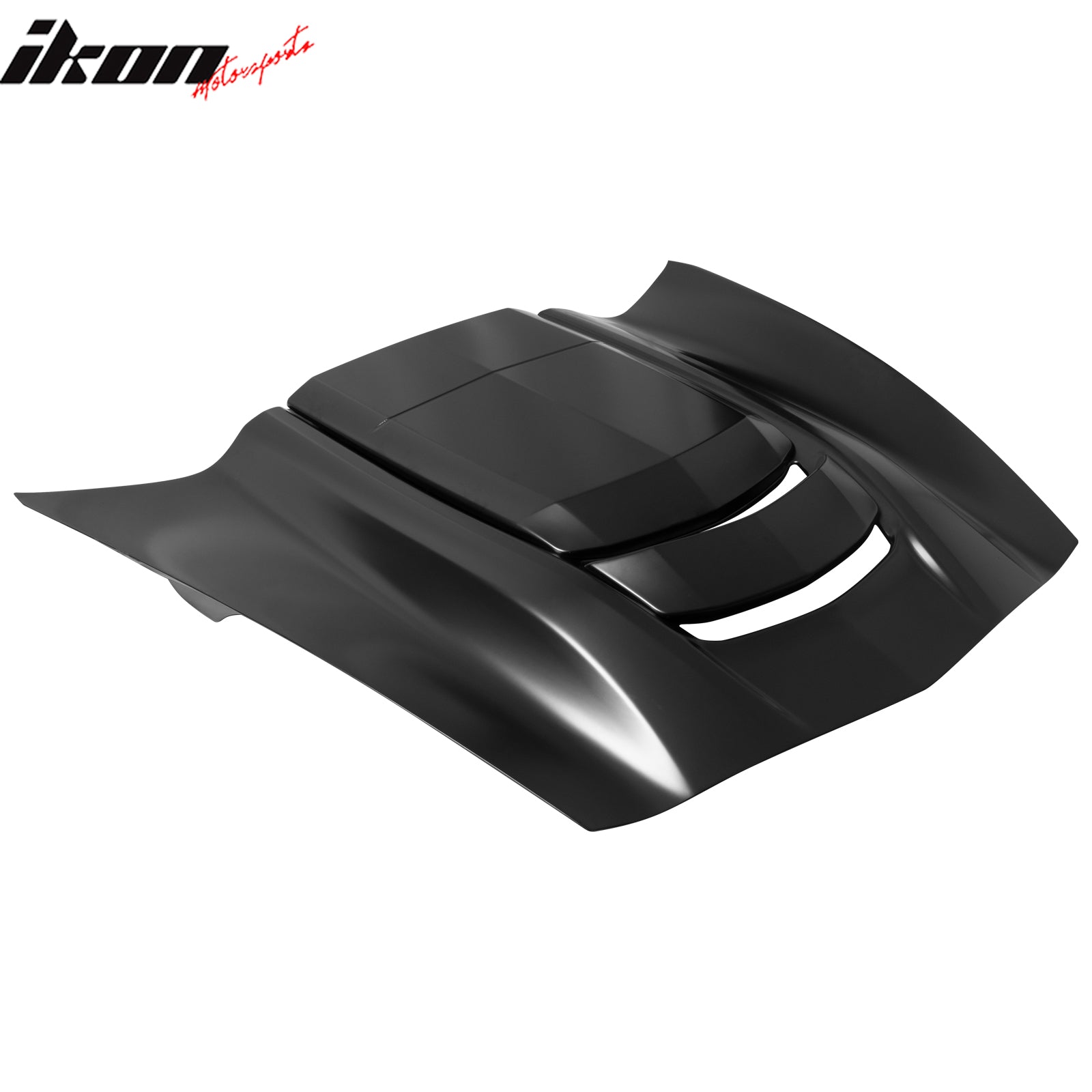 Fits 14-19 Chevy Corvette C7 ZR1 Style Cowl Vented Extractor Front Bumper Hood
