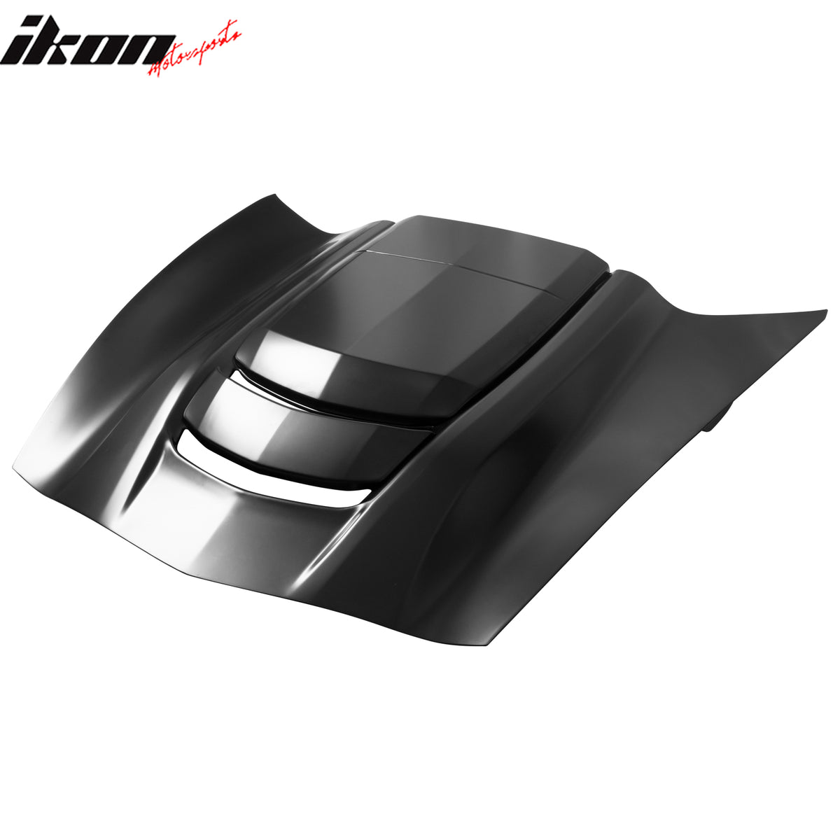 Fits 14-19 Chevy Corvette C7 ZR1 Style Cowl Vented Extractor Front Bumper Hood