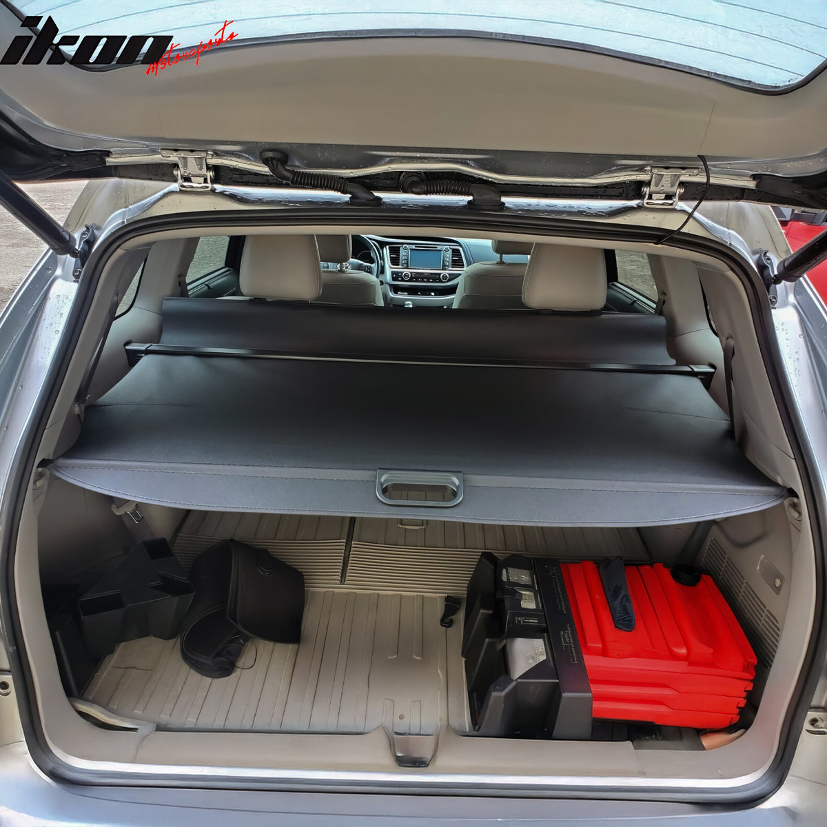 Retractable Cargo Cover For 20 21 22 Toyata Highlander Rear Trunk Security Shade Retractable Cargo Cover For 20 21 22 Toyata Highlander Rear Trunk Security Shade