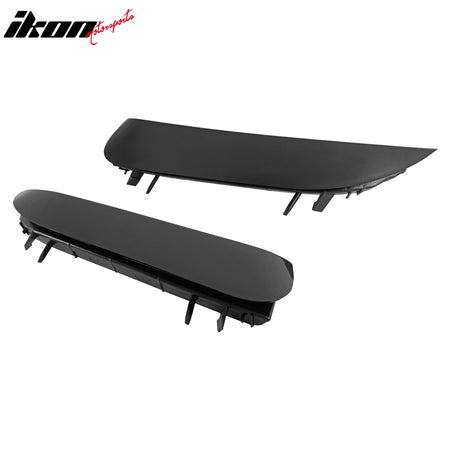 Fits 14-19 Benz W117 C117 CLA-Class Rear Bumper Side Vent Canards ABS Unpainted