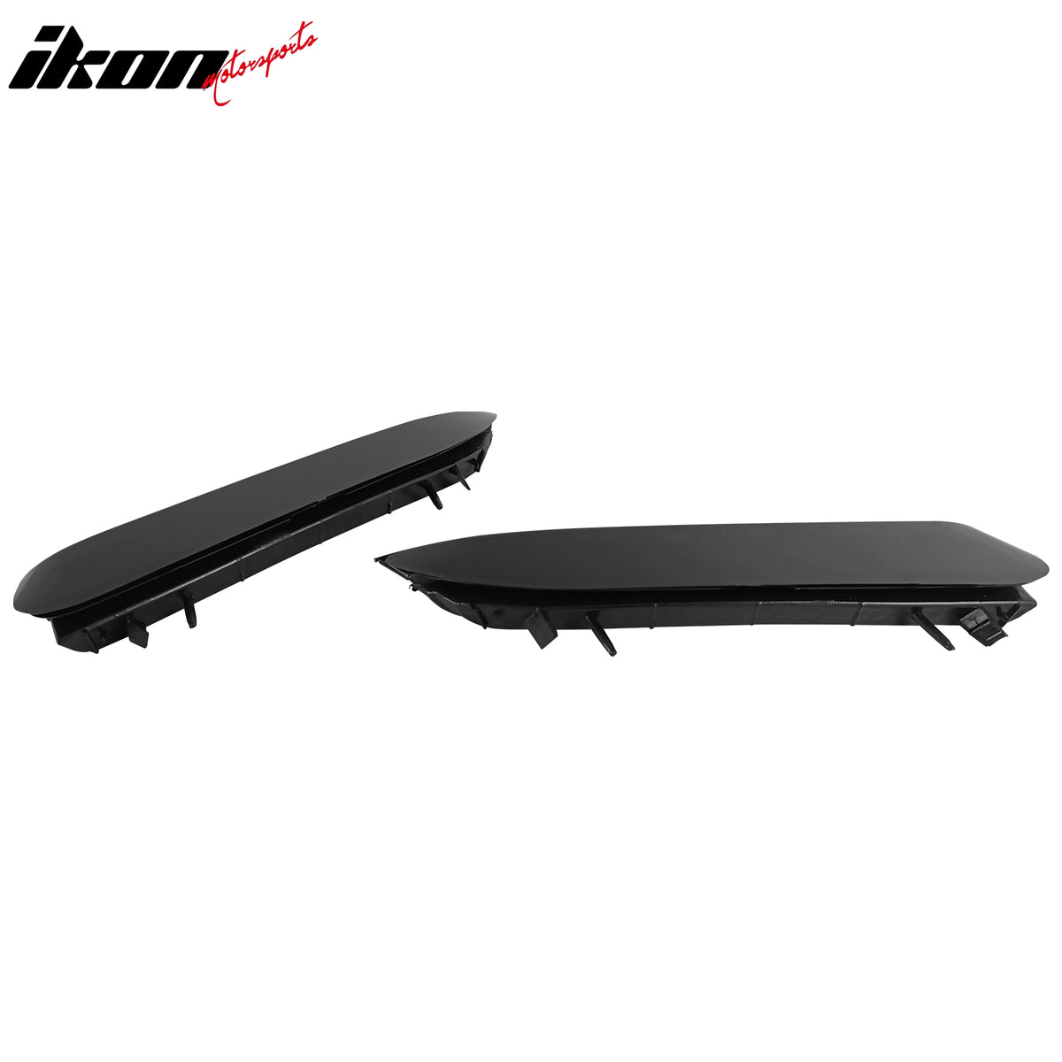 Fits 14-19 Benz W117 C117 CLA-Class Rear Bumper Side Vent Canards ABS Unpainted