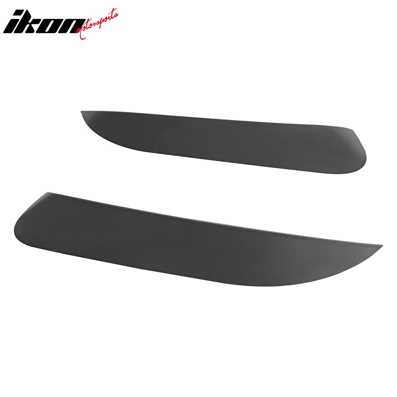 Fits 14-19 Benz W117 C117 CLA-Class Rear Bumper Side Vent Canards ABS Unpainted