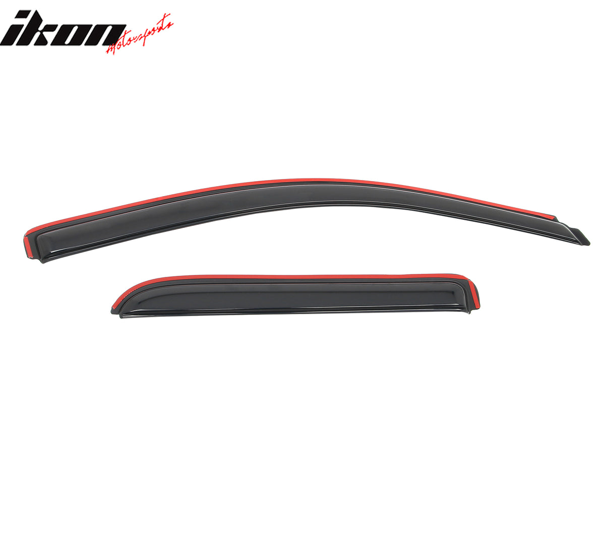 Fits 14-19 Silverado Sierra 1500 & LD 2500 Extended Cab Window Visors In-Channel