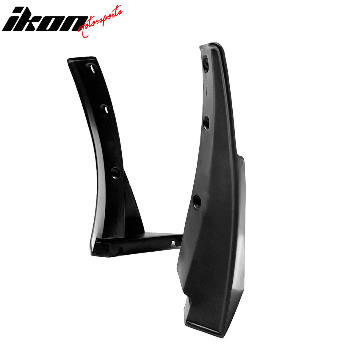 Fits 14-19 Chevy Corvette C7 Z06 Stage 3 Front Bumper Splitter Side Winglets PU