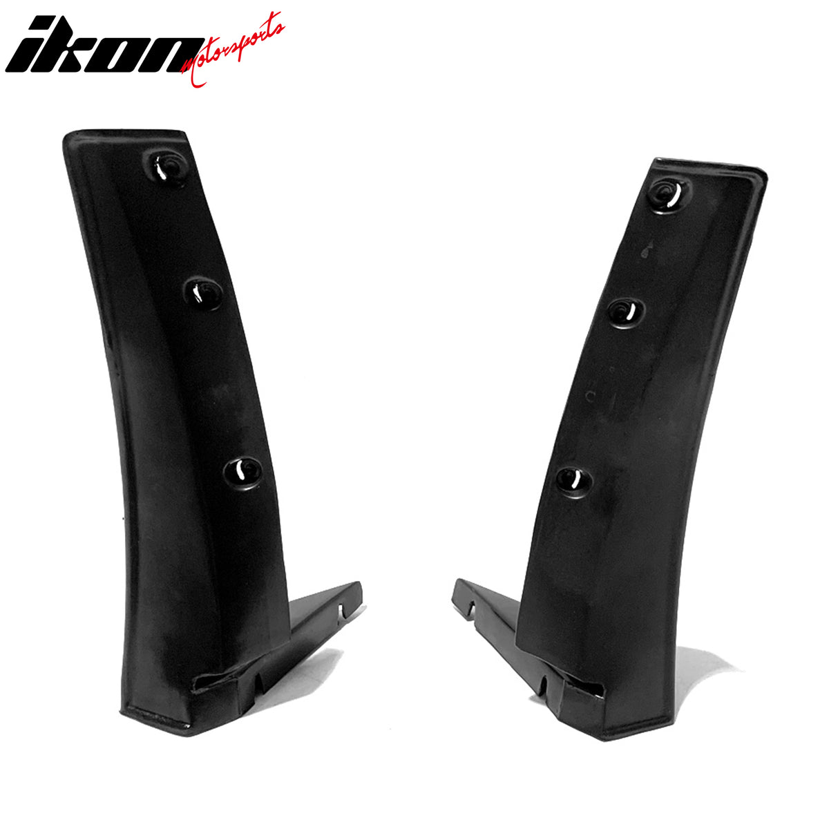 Fits 14-19 Chevy Corvette C7 Z06 Stage 3 Front Bumper Splitter Side Winglets PU