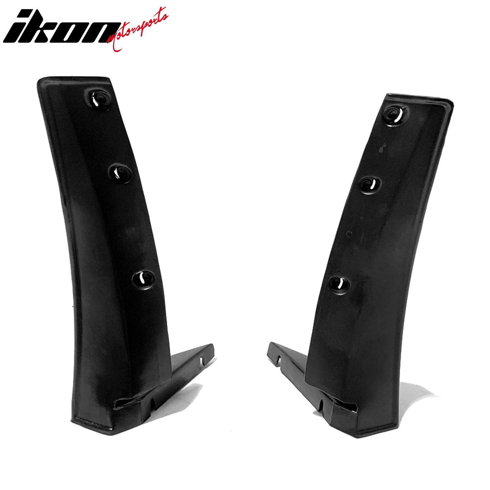 Fits 14-19 Chevy Corvette C7 Z06 Stage 3 Front Bumper Splitter Side Winglets PU