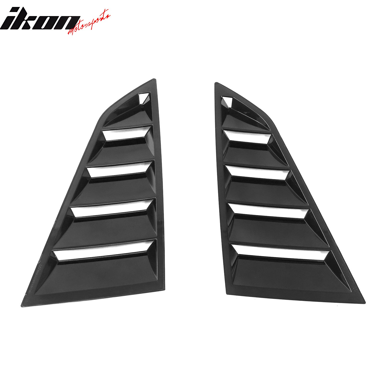 Fits 14-19 Chevrolet Corvette C7 Coupe V2 Style Side Window Louver Scoop PC 2PCS