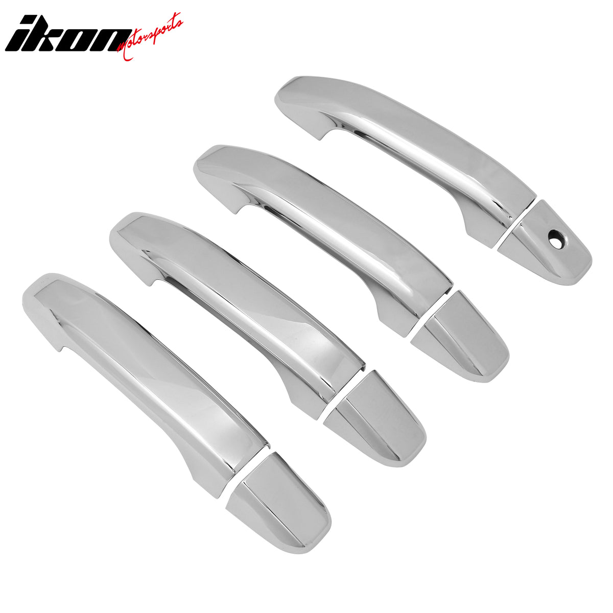Fits 14-19 Silverado Sierra 1500 2500 3500 HD Door Handle Cover 1-Keyhole Chrome