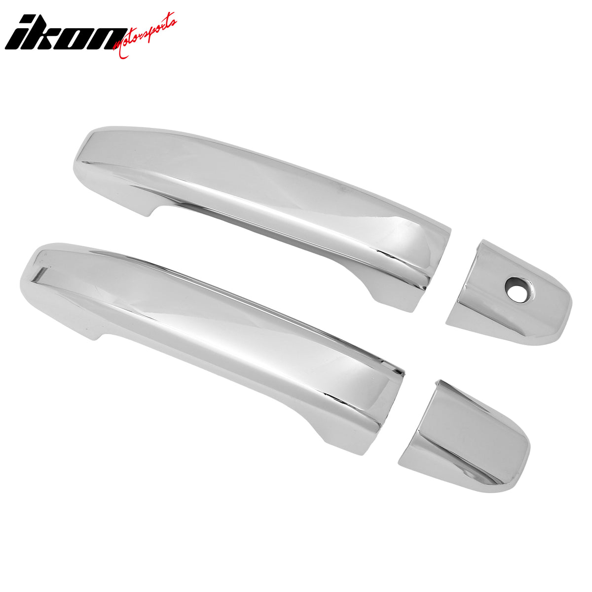 Fits 14-19 Silverado Sierra 1500 2500 3500 HD Door Handle Cover 1-Keyhole Chrome