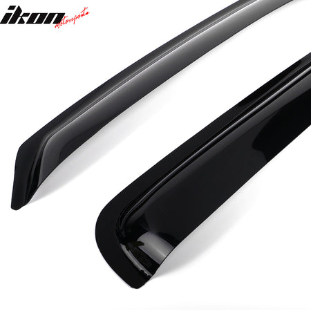 Fits 04-12 Chevy Colorado & GMC Canyon Standard Cab Window Visors Air Deflector