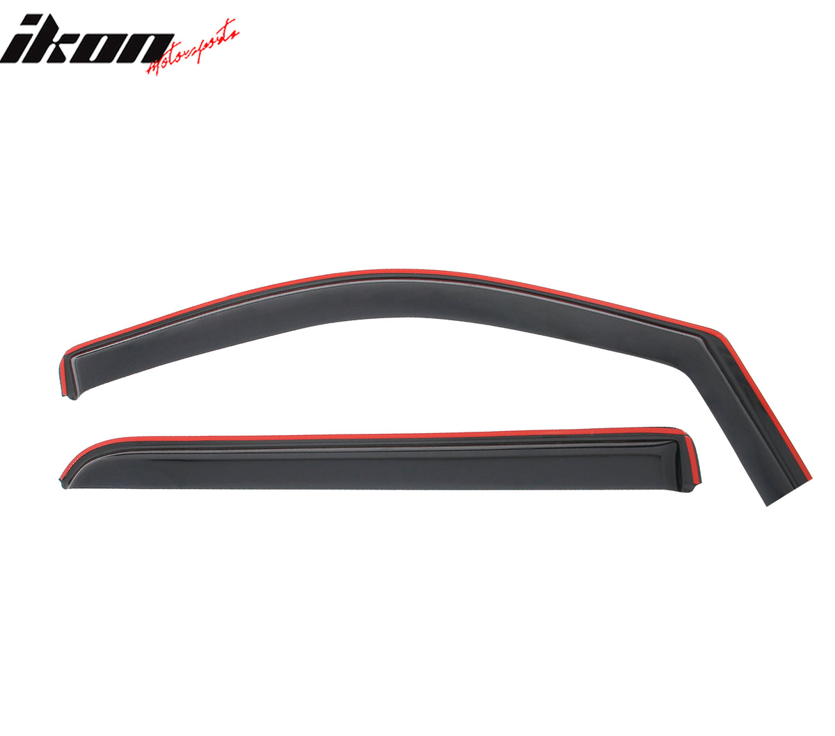 Fits 14-19 Silverado Sierra 1500 & 2500 3500 HD Crew Cab Window Visor In-Channel