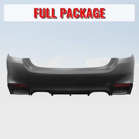 Fits 14-20 BMW F32 4 Series 420i 428i M4 Style Rear Bumper Cover Replacement PP