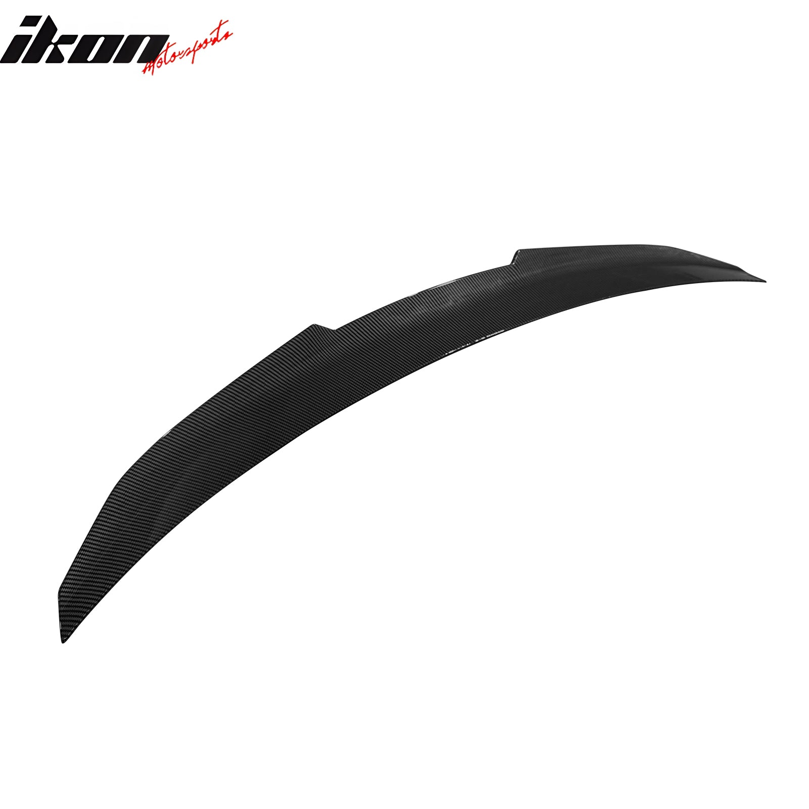 Fits 14-20 BMW F32 4-Series Coupe PSM Style Trunk Spoiler Lip Carbon Fiber Print