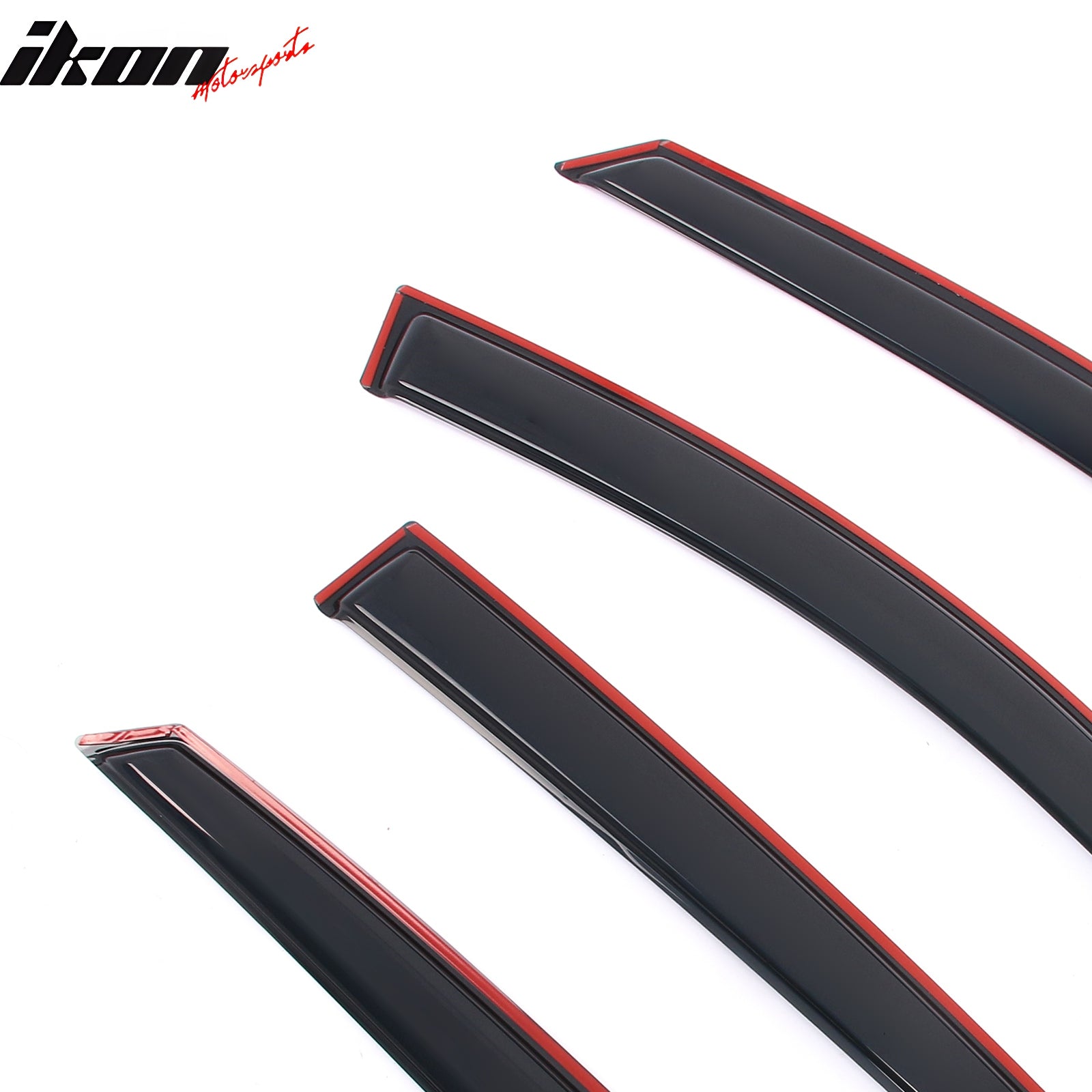 Fits 14-20 Chevrolet Impala Window Visors Acrylic In-Channel Rain Shade 4PCS Set