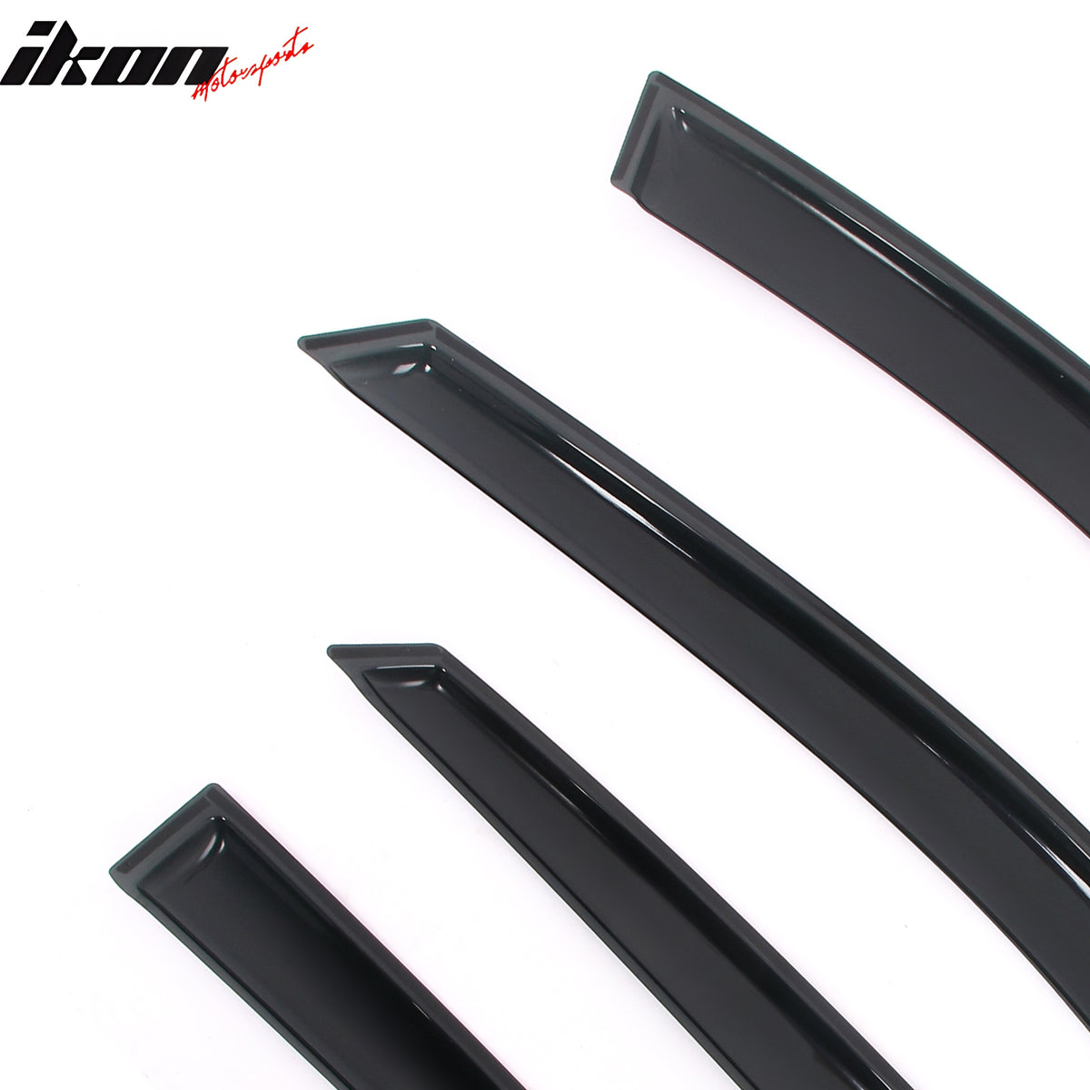 Fits 14-20 Chevrolet Impala Window Visors Acrylic In-Channel Rain Shade 4PCS Set