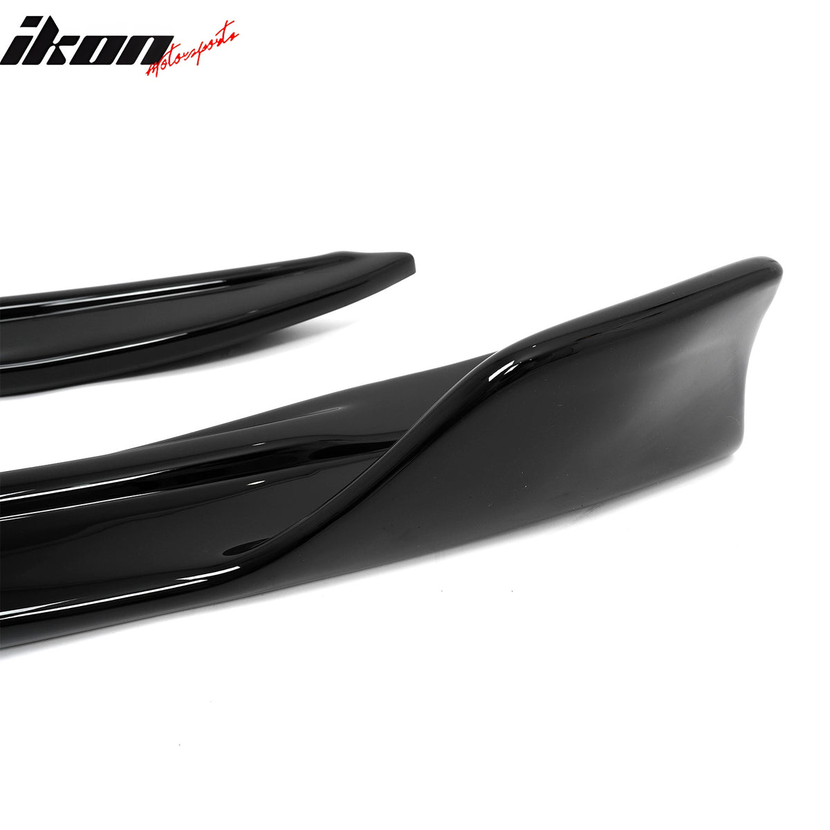 Fits 14-20 Lexus IS Sedan Artisan Style Rear Bumper Aprons Spat Gloss Black PP