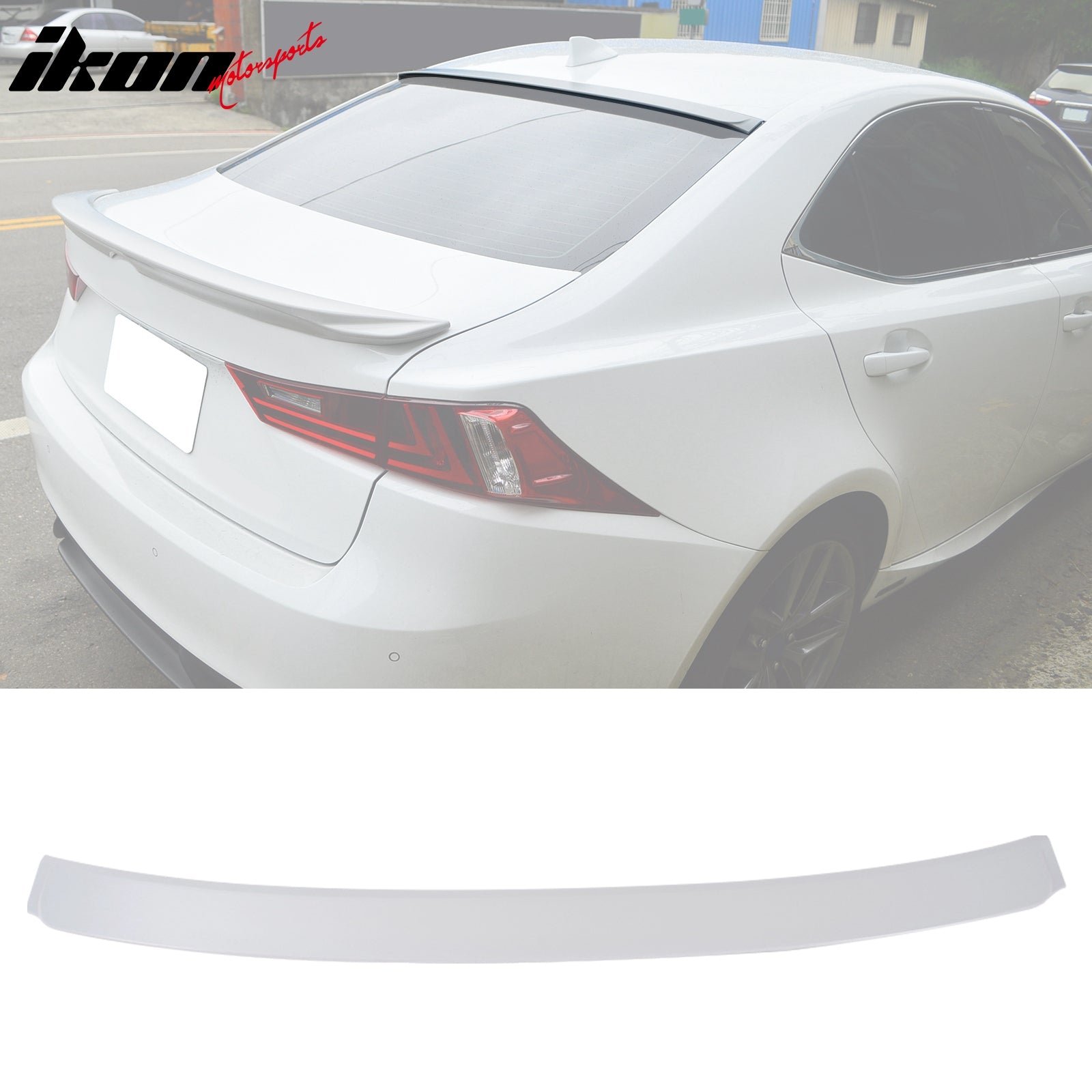 Fits 14-20 Lexus IS250 IS300 ISF Sedan F-Sport Style Roof Spoiler