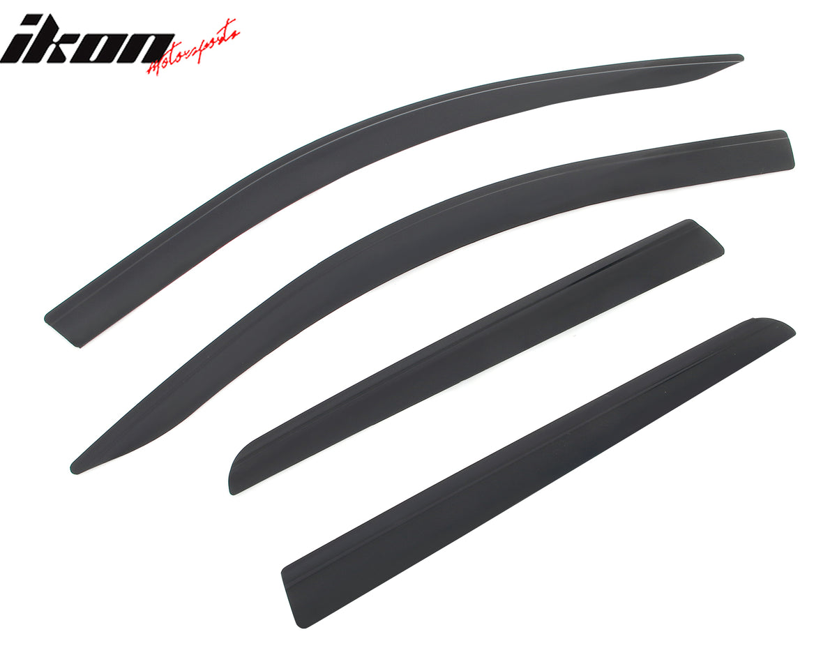 Fits 14-20 Mitsubishi Outlander 18-22 PHEV Low Profile Style Window Visors Guard