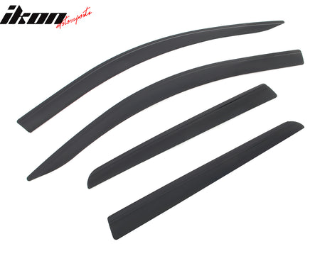 Fits 14-20 Mitsubishi Outlander 18-22 PHEV Low Profile Style Window Visors Guard