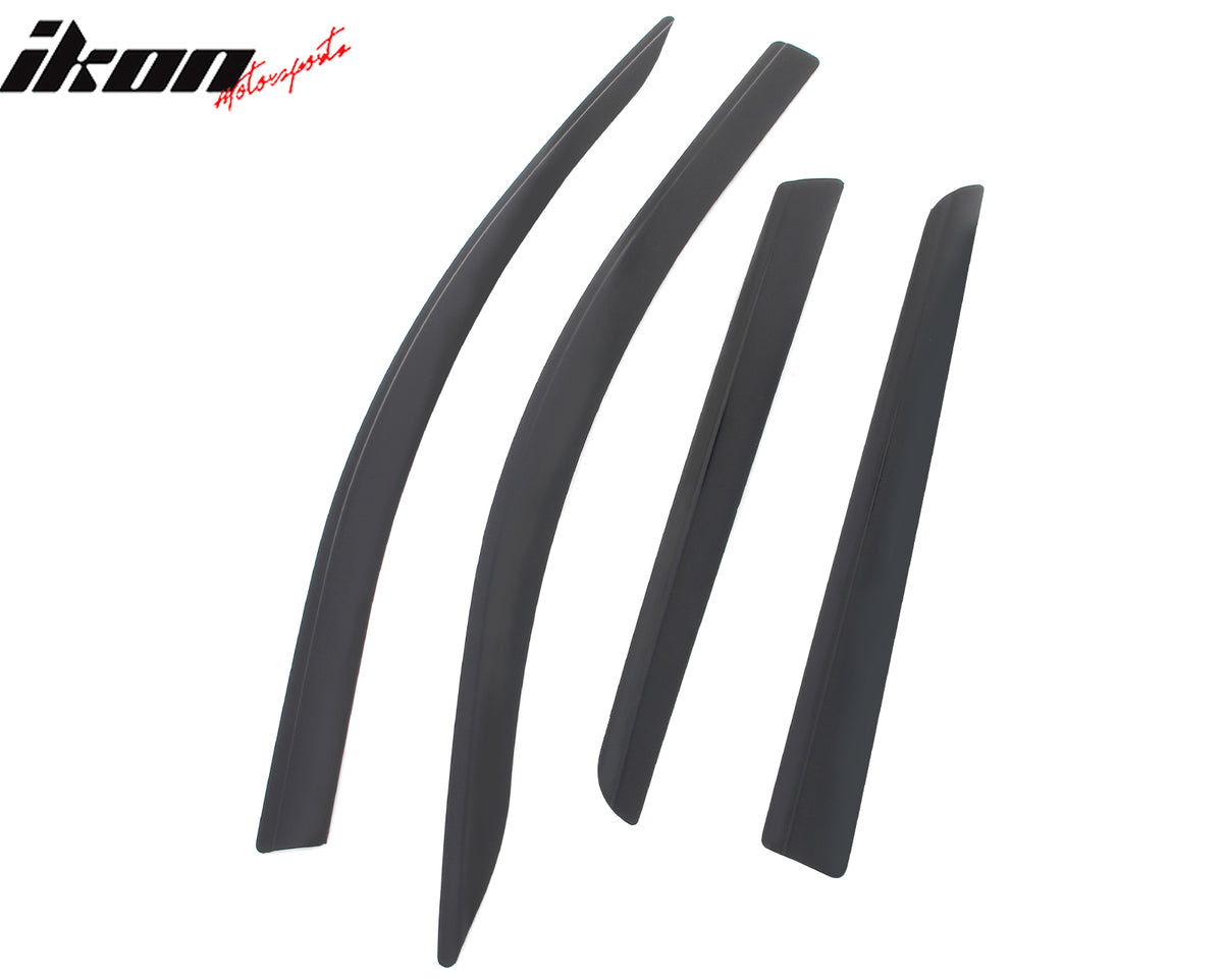 Fits 14-20 Mitsubishi Outlander 18-22 PHEV Low Profile Style Window Visors Guard