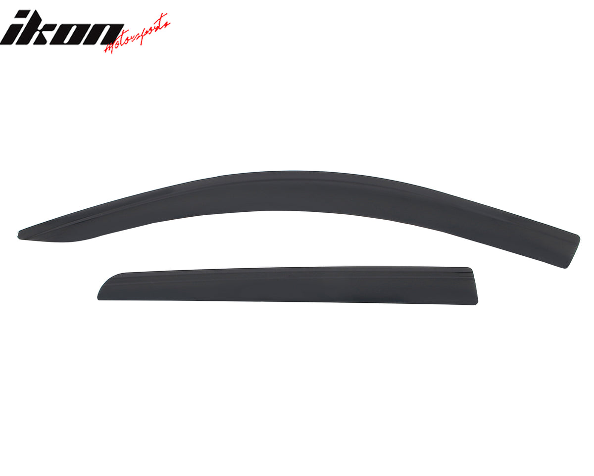 Fits 14-20 Mitsubishi Outlander 18-22 PHEV Low Profile Style Window Visors Guard