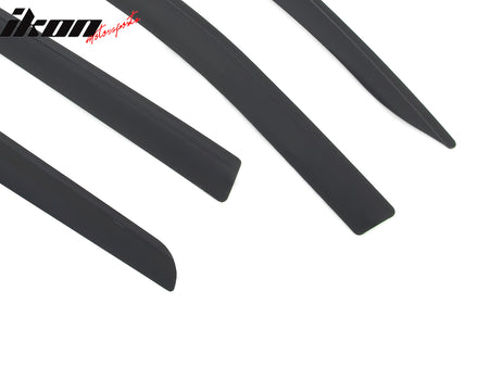 Fits 14-20 Mitsubishi Outlander 18-22 PHEV Low Profile Style Window Visors Guard