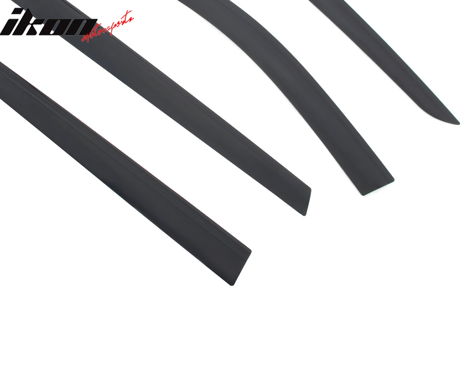 Fits 14-20 Nissan Rogue Low Profile Style Tape-On Window Visors Rain Deflectors