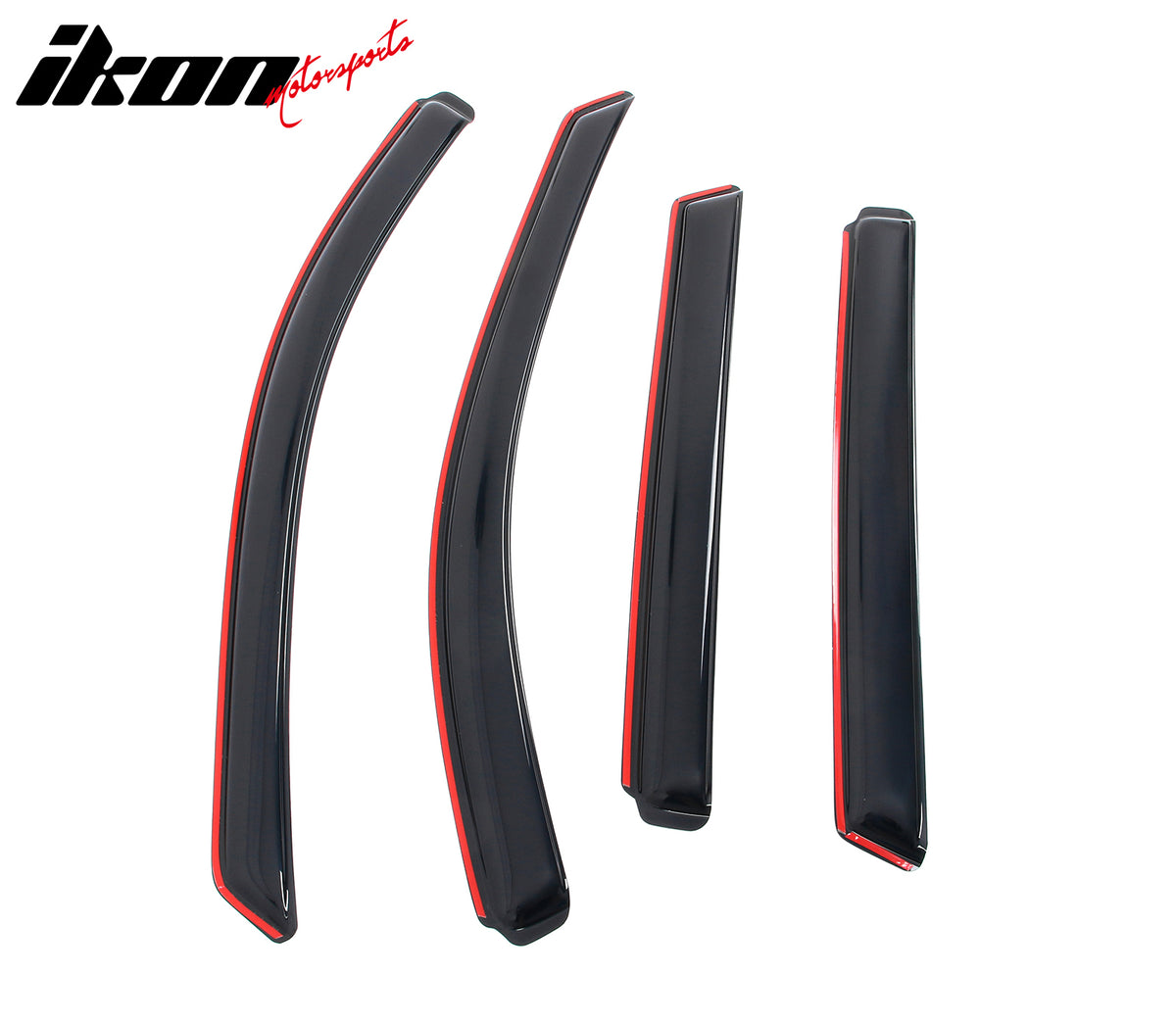 Fits 14-20 Nissan Rogue Acrylic Window Visors In Channel Rain Sun Deflectors Set