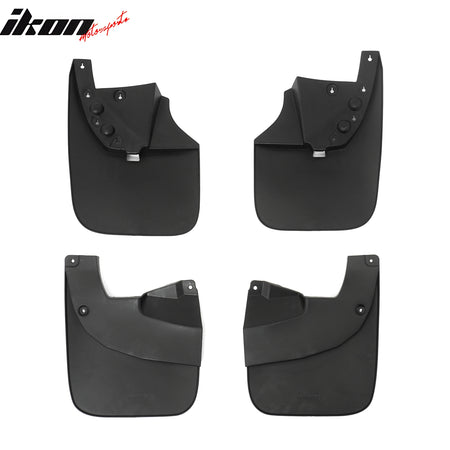 Fits 14-21 Toyota Tundra W/O Fender Flares Front Rear Mud Flaps Splash Guards PP