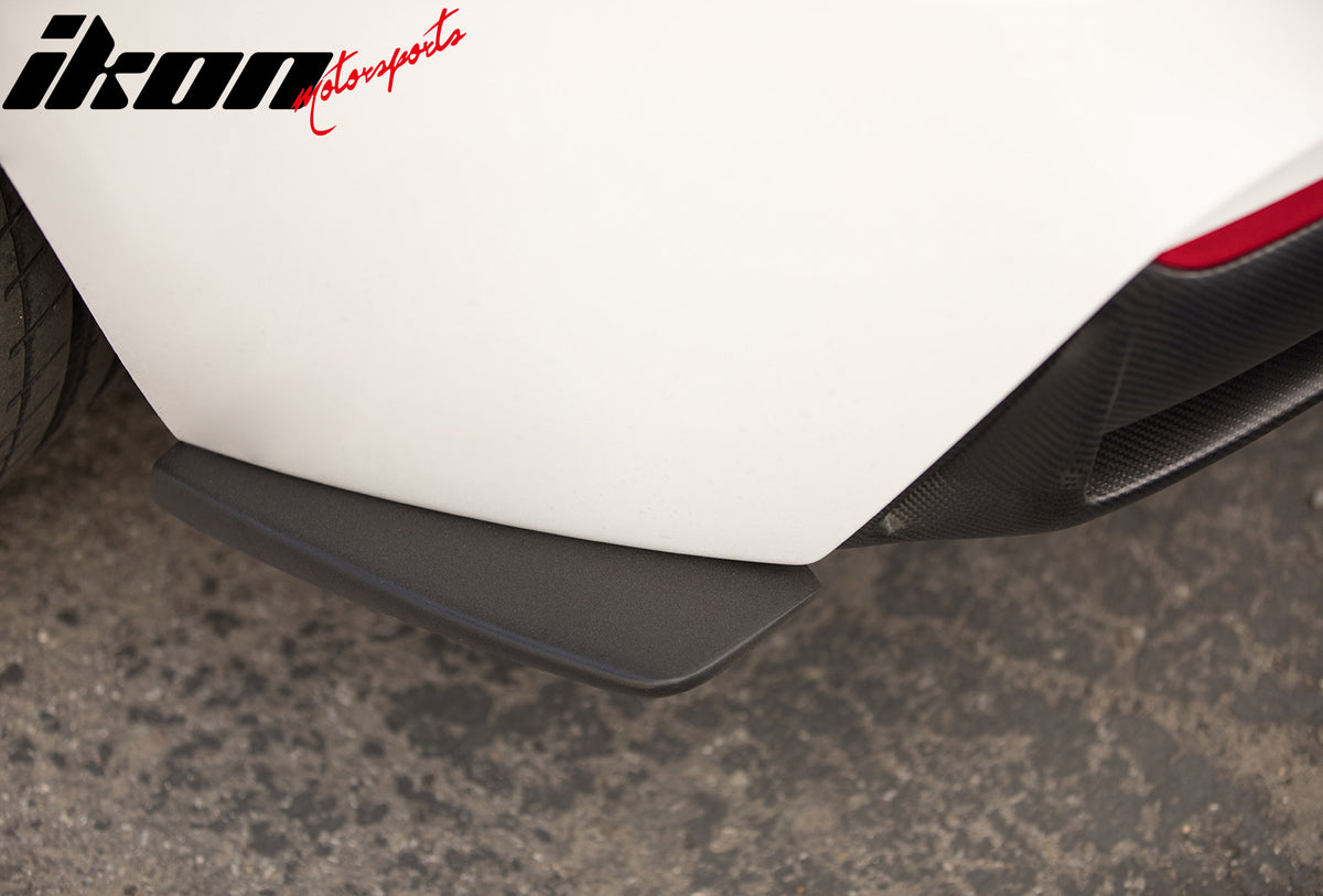 Fits 14-21 BMW F22 2-Series 2D Rear Bumper Lip Splitter Protector Unpainted