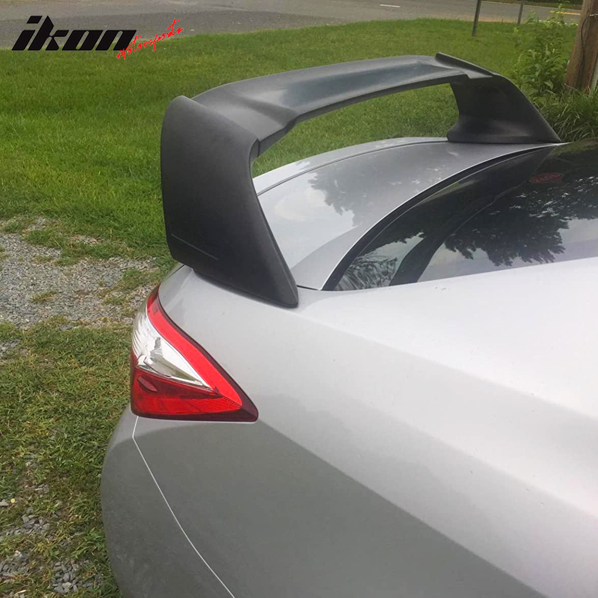 Fits 14-21 Toyota Corolla Mugen Style Rear Trunk Spoiler Wing Matte Black ABS