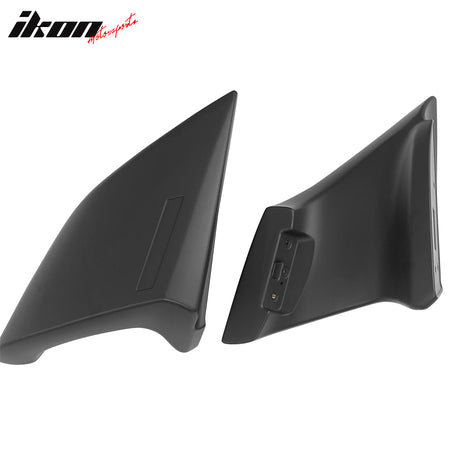 Fits 14-21 Toyota Corolla Mugen Style Rear Trunk Spoiler Wing Matte Black ABS