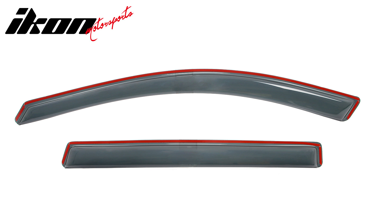 Fits 14-23 Jeep Cherokee In-channel Window Visor Acrylic Side Door Deflector 4PC