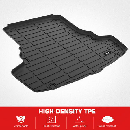 Fits 14-25 Lexus IS250 IS F TPE All Weather Waterproof Rear Cargo Trunk Tray Mat