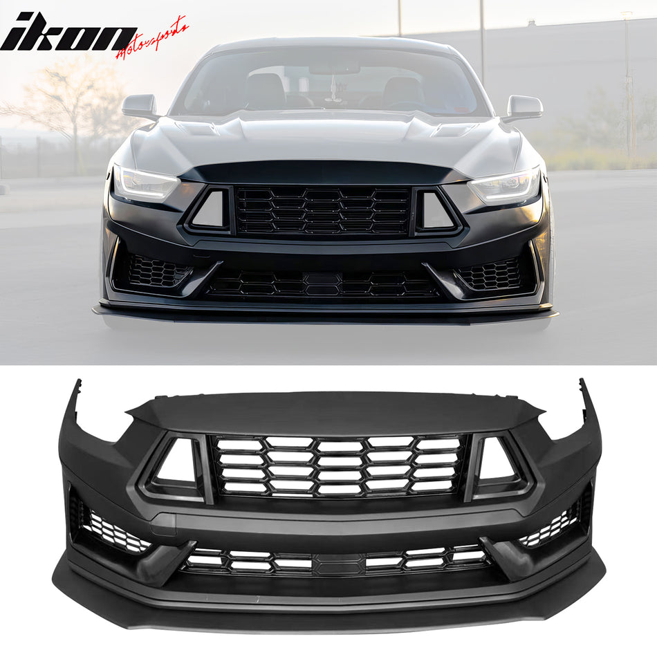 2015-2017 Ford Mustang Dark Horse Style Front Bumper Conversion Kit PP