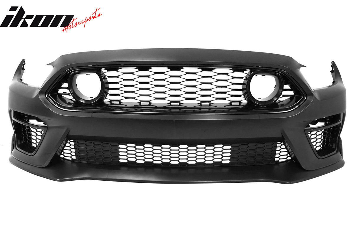 Fits 15-17 Ford Mustang EcoBoost GT Front Bumper Cover Mach 1 Style Conversion