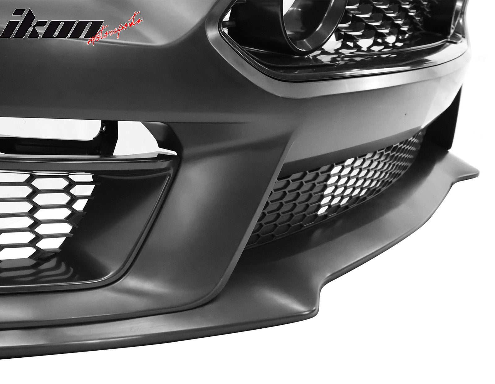 Fits 15-17 Ford Mustang EcoBoost GT Front Bumper Cover Mach 1 Style Conversion