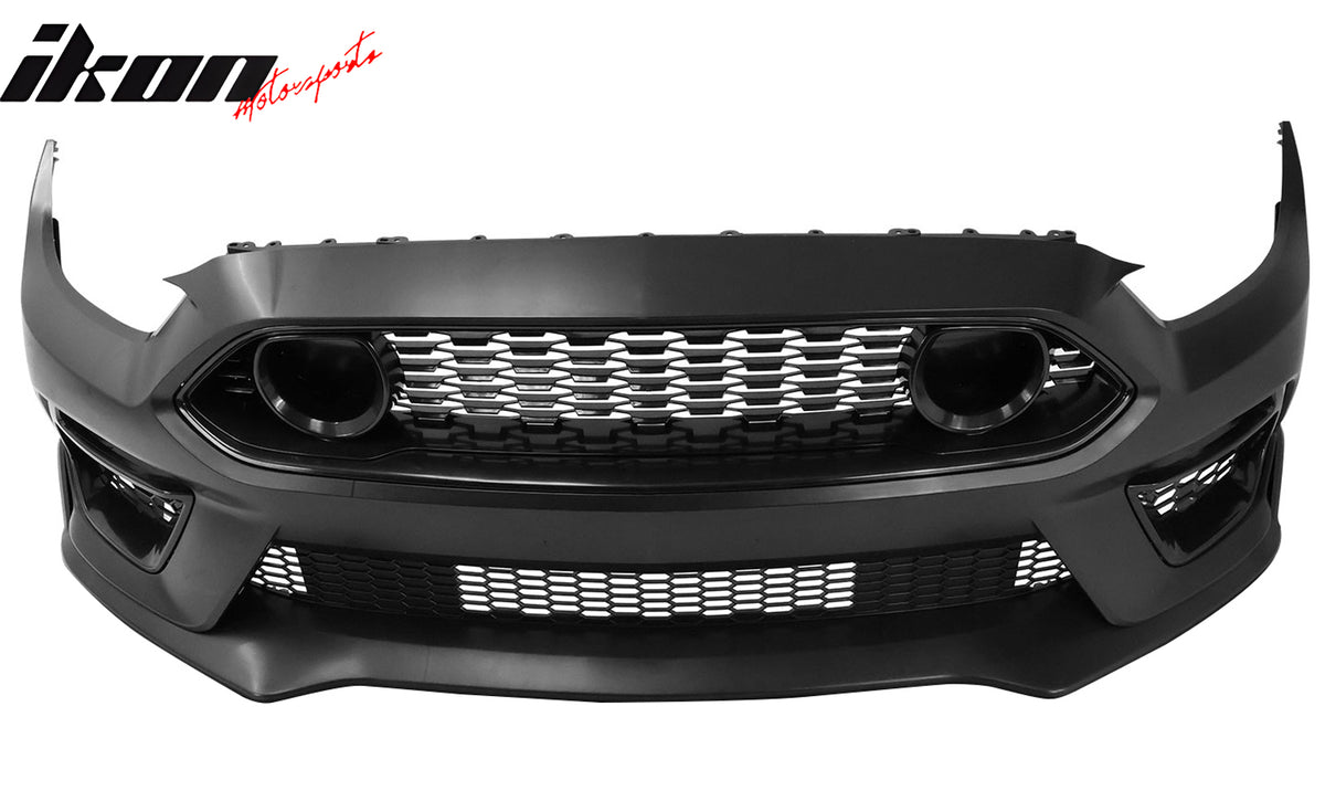 Fits 15-17 Ford Mustang Mach 1 Front Bumper Cover Conversion 2024+ LED Headlight