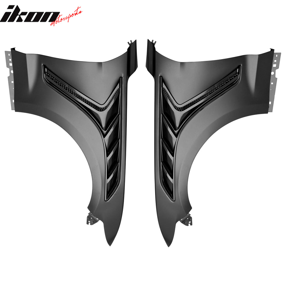 2015-2017 Ford Mustang GTD Style Front Fenders Aluminum Side Panel
