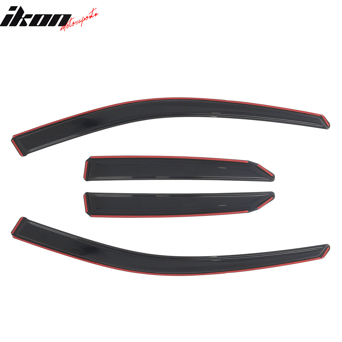 Fits 15-17 Toyota Camry In-Channel Window Visors Vent Rain Sun Guards Deflectors