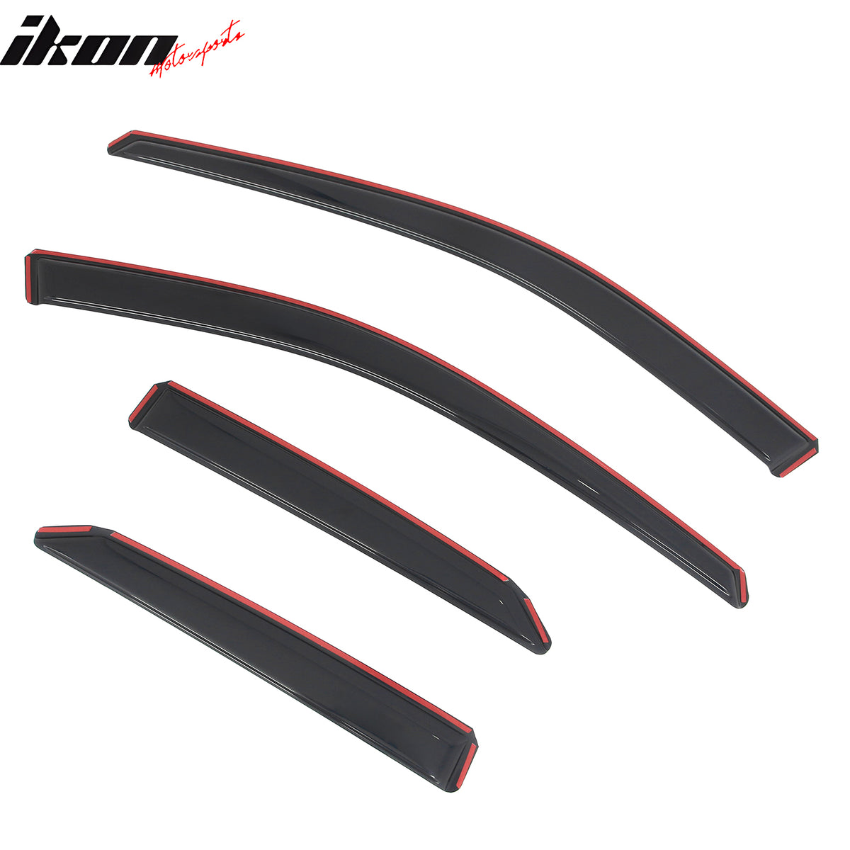 Fits 15-17 Toyota Camry In-Channel Window Visors Vent Rain Sun Guards Deflectors