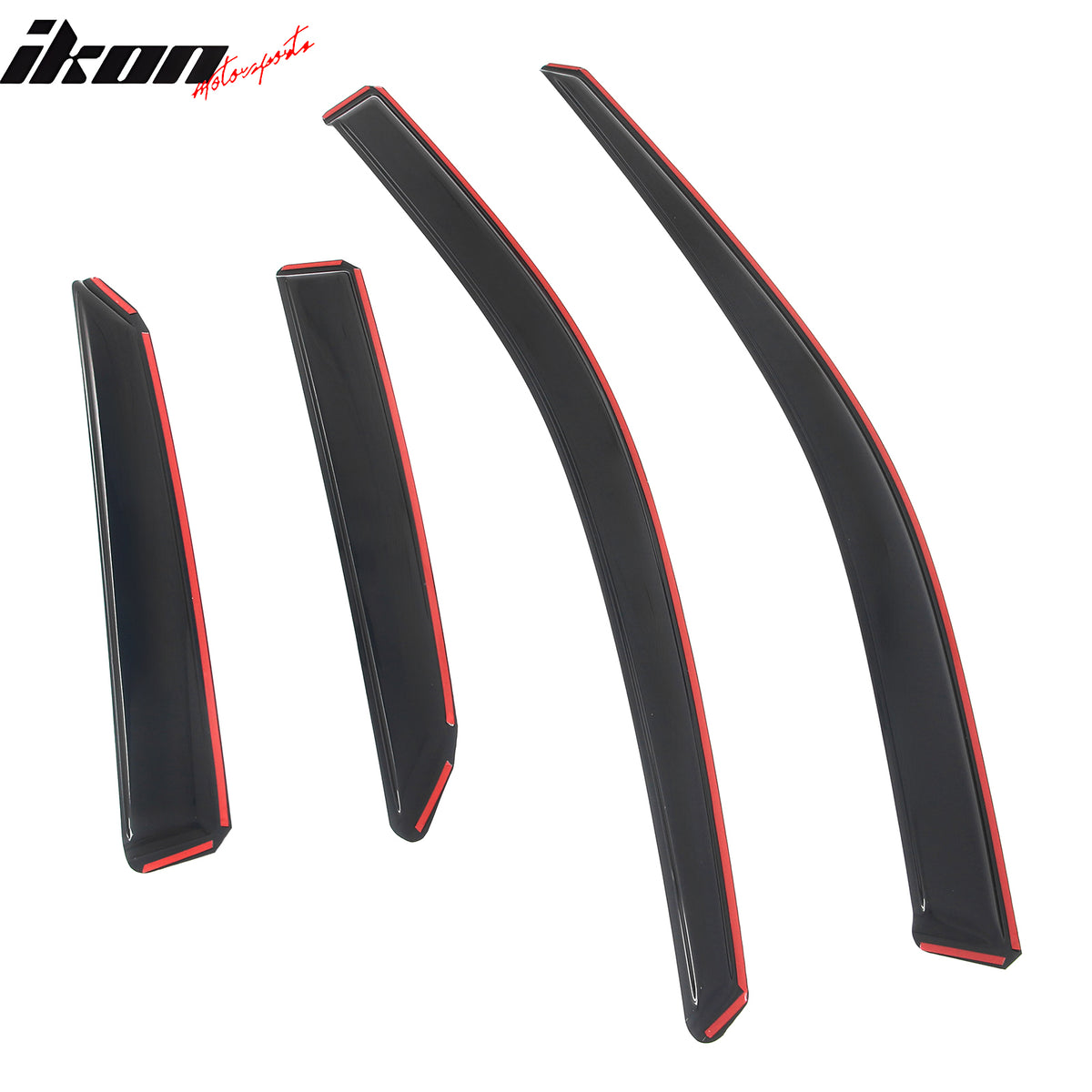 Fits 15-17 Toyota Camry In-Channel Window Visors Vent Rain Sun Guards Deflectors