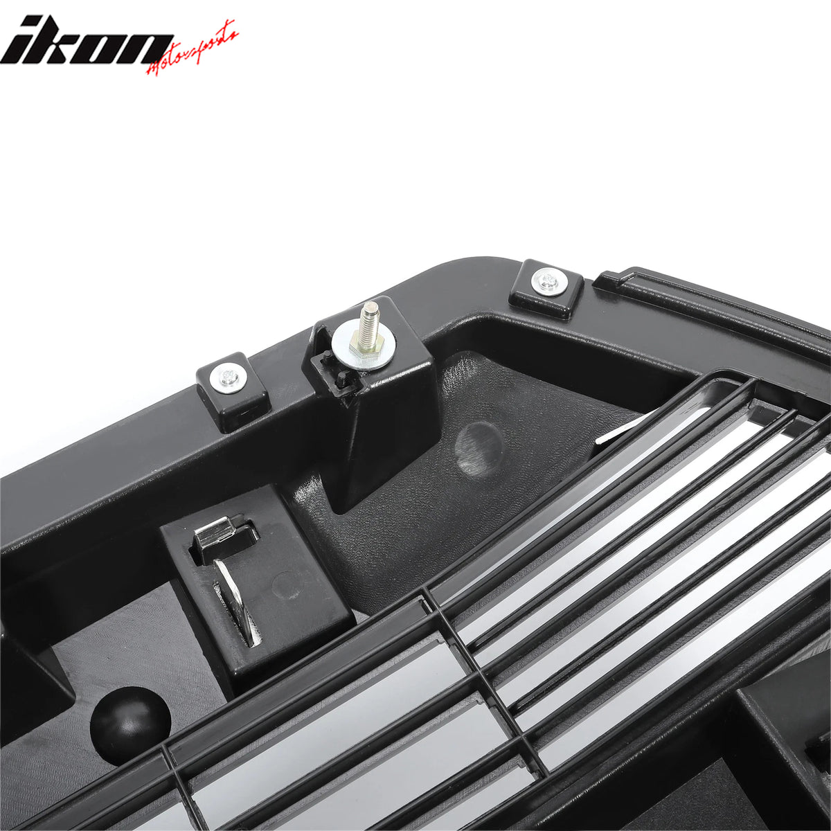 For 15-17 Ford F-150 Lariat King Ranch ABS Bumper Grille Chrome W/ Emblem Recess