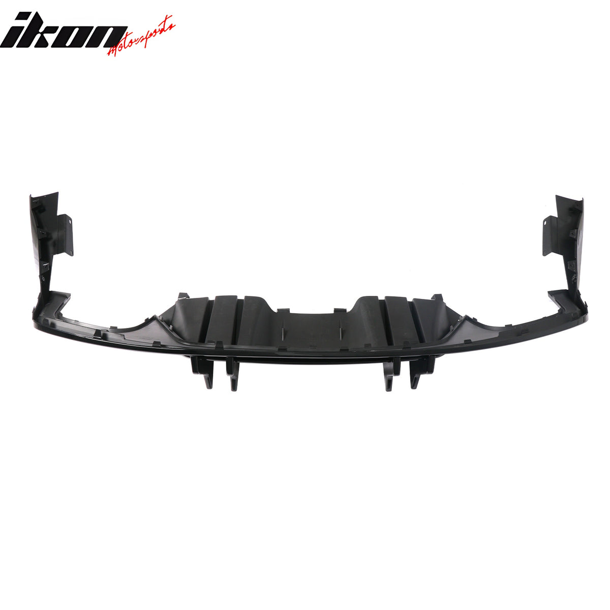 Fits 15-17 Ford Mustang Speed Style Rear Bumper Lip Diffuser PP 4PCS Gloss Black